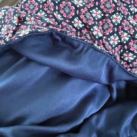 THML by Anthropologie floral ruffled mock neck shirt size S - Picture 5 of 7